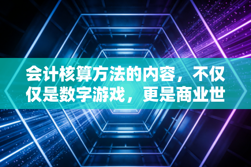 会计核算方法的内容，不仅仅是数字游戏，更是商业世界的底层逻辑