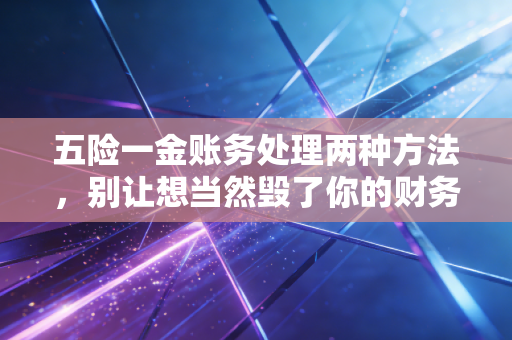 五险一金账务处理两种方法，别让想当然毁了你的财务报表，老会计深度解析