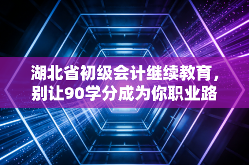 湖北省初级会计继续教育，别让90学分成为你职业路上的隐形炸弹，我的避坑指南与真心话