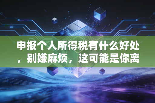 申报个人所得税有什么好处,别嫌麻烦,这可能是你离国家发钱最近的一次