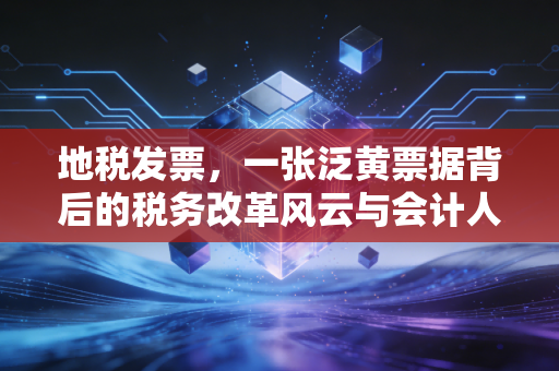 地税发票，一张泛黄票据背后的税务改革风云与会计人的独家记忆
