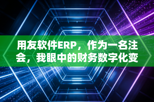 用友软件ERP,作为一名注会,我眼中的财务数字化变革与实战感悟