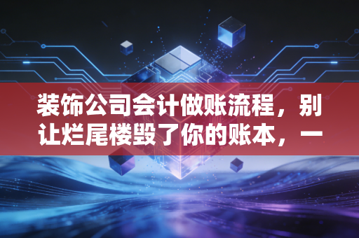 装饰公司会计做账流程,别让烂尾楼毁了你的账本,一位老注会的实战心法