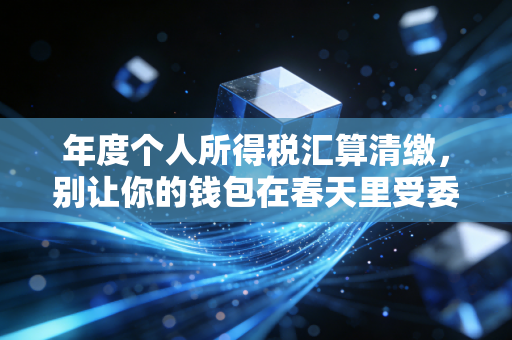 年度个人所得税汇算清缴,别让你的钱包在春天里受委屈,一份CPA眼里的实操避坑指南