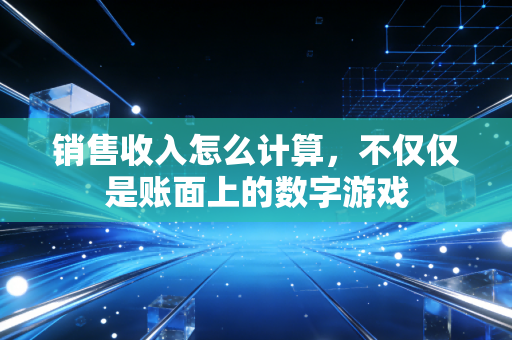 销售收入怎么计算，不仅仅是账面上的数字游戏