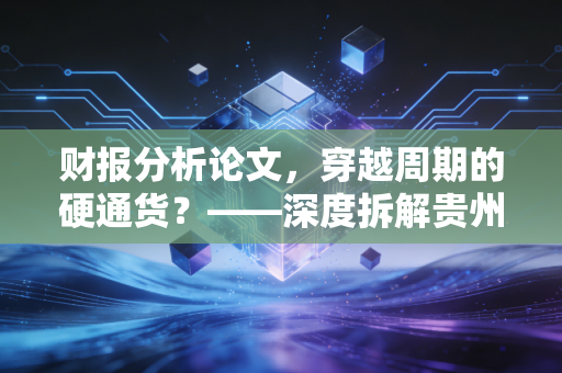 财报分析论文,穿越周期的硬通货?——深度拆解贵州茅台2023年财报背后的商业真相