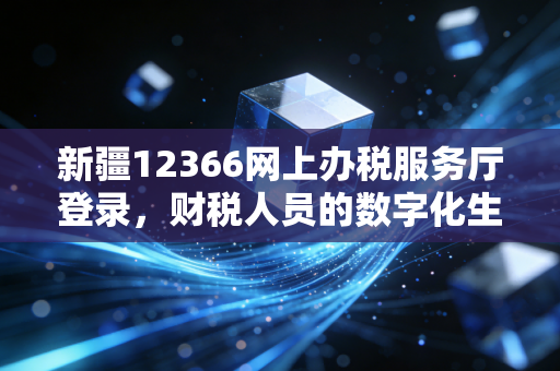 新疆12366网上办税服务厅登录，财税人员的数字化生存指南与实战心得