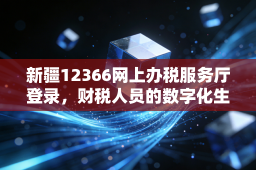 新疆12366网上办税服务厅登录，财税人员的数字化生存指南与实战心得
