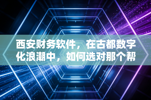 西安财务软件，在古都数字化浪潮中，如何选对那个帮你省钱的合伙人