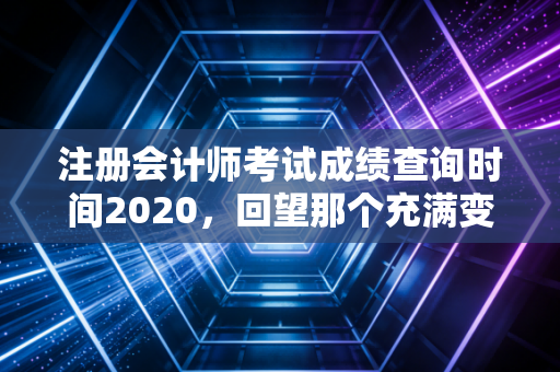 注册会计师考试成绩查询时间2020,回望那个充满变数的冬天,我们如何定义坚持