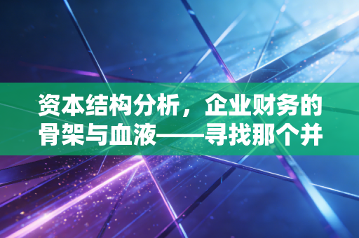 资本结构分析,企业财务的骨架与血液——寻找那个并不存在的完美比例