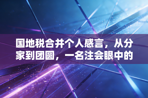 国地税合并个人感言,从分家到团圆,一名注会眼中的税务征管巨变