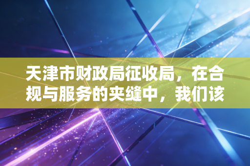 天津市财政局征收局,在合规与服务的夹缝中,我们该如何读懂这座城市的财税脉搏?