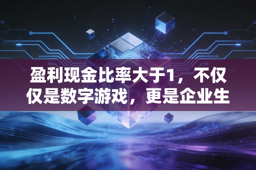 盈利现金比率大于1，不仅仅是数字游戏，更是企业生存的造血密码