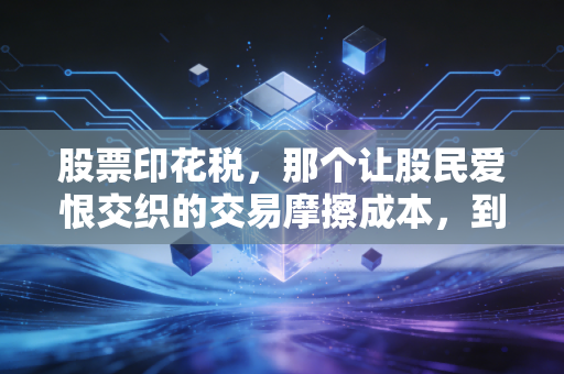 股票印花税,那个让股民爱恨交织的交易摩擦成本,到底还要收多久?