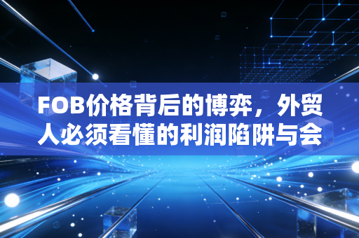 FOB价格背后的博弈,外贸人必须看懂的利润陷阱与会计处理