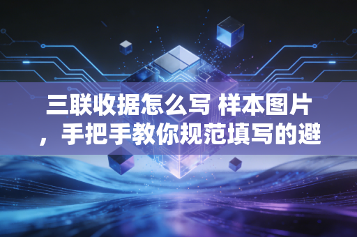 三联收据怎么写 样本图片,手把手教你规范填写的避坑指南