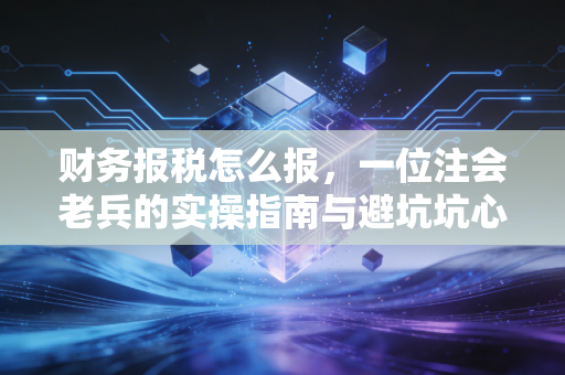 财务报税怎么报,一位注会老兵的实操指南与避坑坑心法