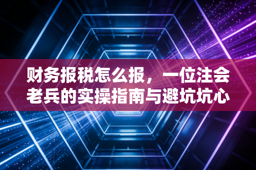 财务报税怎么报，一位注会老兵的实操指南与避坑坑心法