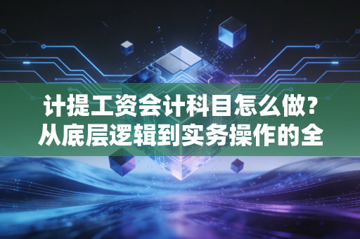 计提工资会计科目怎么做？从底层逻辑到实务操作的全流程解析
