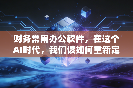 财务常用办公软件，在这个AI时代，我们该如何重新定义手中的兵器？