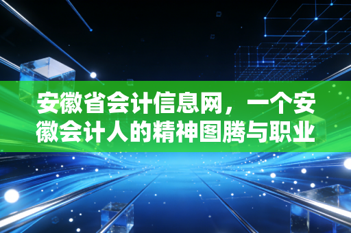 安徽省会计信息网，一个安徽会计人的精神图腾与职业进阶路