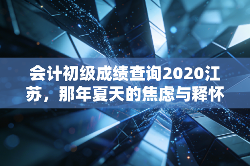 会计初级成绩查询2020江苏,那年夏天的焦虑与释怀,给所有考会计人的真心话