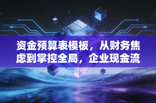 资金预算表模板，从财务焦虑到掌控全局，企业现金流管理的实战指南