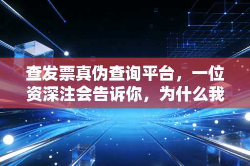 查发票真伪查询平台，一位资深注会告诉你，为什么我不建议只看一眼就入账