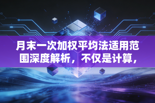 月末一次加权平均法适用范围深度解析，不仅是计算，更是管理哲学