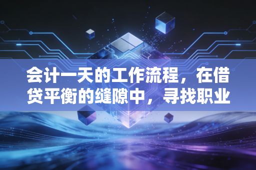 会计一天的工作流程，在借贷平衡的缝隙中，寻找职业的尊严与价值