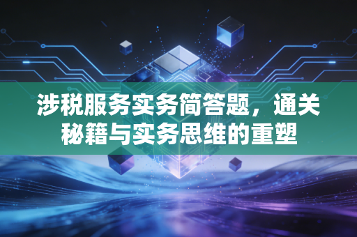 涉税服务实务简答题，通关秘籍与实务思维的重塑