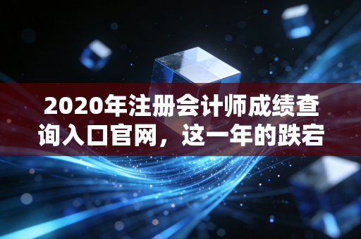 2020年注册会计师成绩查询入口官网，这一年的跌宕起伏，终究要在这一刻画上句号