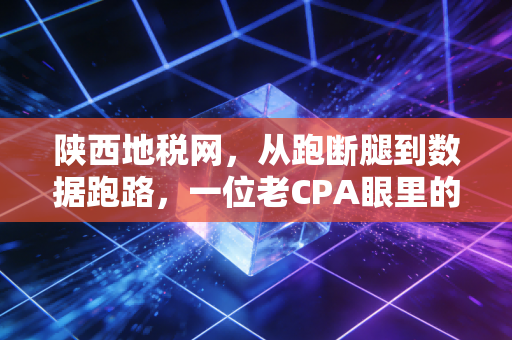 陕西地税网,从跑断腿到数据跑路,一位老CPA眼里的陕西税务变迁与生存法则