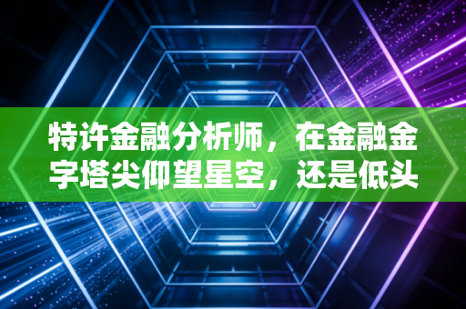 特许金融分析师,在金融金字塔尖仰望星空,还是低头搬砖?