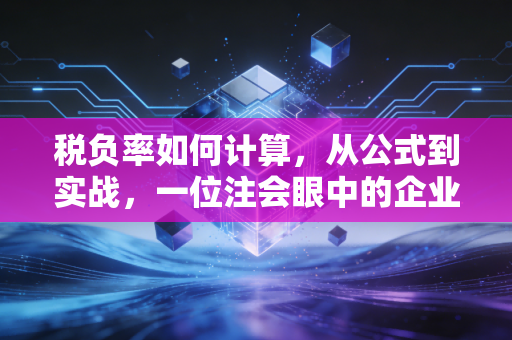 税负率如何计算,从公式到实战,一位注会眼中的企业生存红线