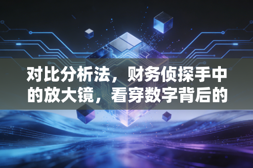 对比分析法，财务侦探手中的放大镜，看穿数字背后的真相