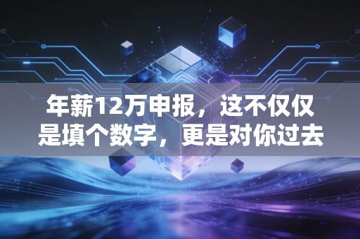 年薪12万申报，这不仅仅是填个数字，更是对你过去一年钱包的深度复盘
