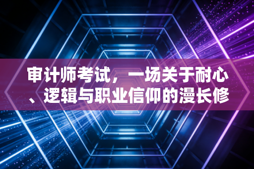 审计师考试，一场关于耐心、逻辑与职业信仰的漫长修行