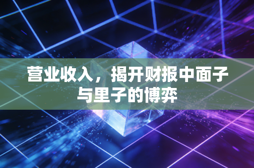 营业收入，揭开财报中面子与里子的博弈