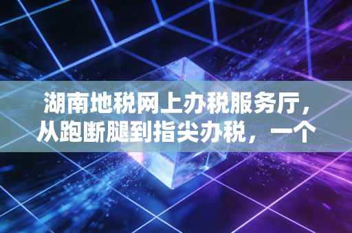 湖南地税网上办税服务厅,从跑断腿到指尖办税,一个老会计眼中的数字化变迁与实操避坑指南