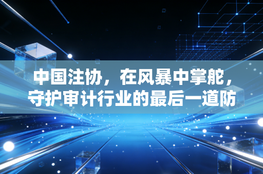 中国注协,在风暴中掌舵,守护审计行业的最后一道防线
