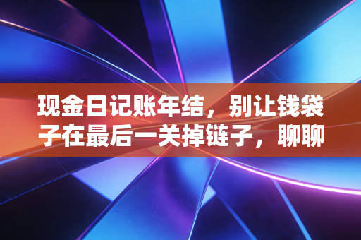 现金日记账年结，别让钱袋子在最后一关掉链子，聊聊那些年我们踩过的坑与经验