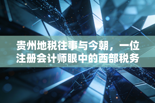 贵州地税往事与今朝，一位注册会计师眼中的西部税务变迁与营商机遇