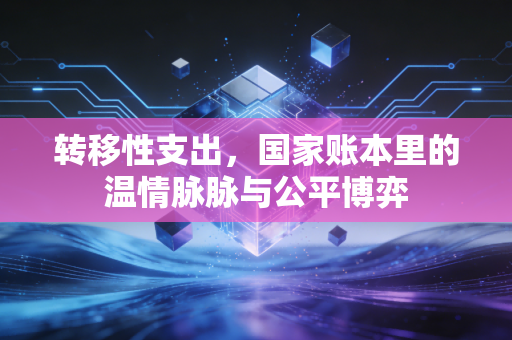转移性支出，国家账本里的温情脉脉与公平博弈