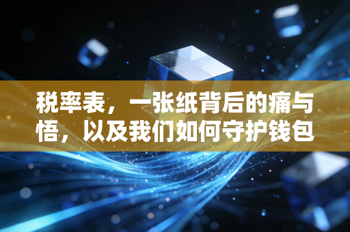 详细阅读:税率表,一张纸背后的痛与悟,以及我们如何守护钱包 税率表,一张纸背后的痛与悟,以及我们如何守护钱包