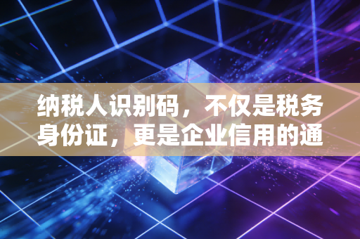 纳税人识别码，不仅是税务身份证，更是企业信用的通行证