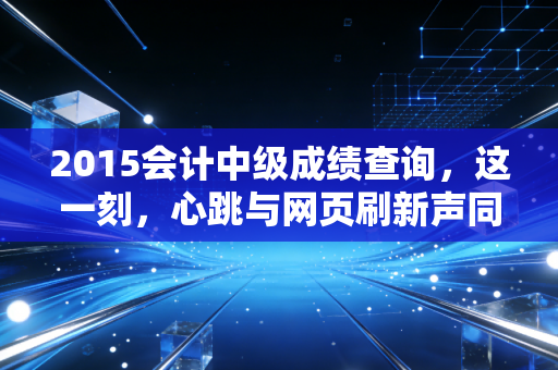 2015会计中级成绩查询,这一刻,心跳与网页刷新声同频