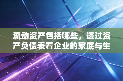 流动资产包括哪些,透过资产负债表看企业的家底与生存智慧