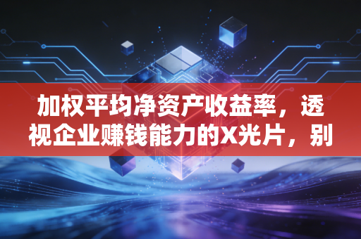 加权平均净资产收益率,透视企业赚钱能力的X光片,别被高杠杆蒙蔽了双眼